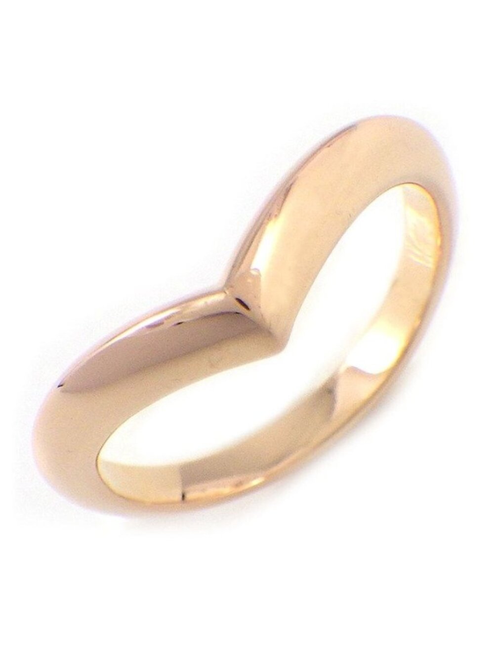 Louis Vuitton Ring LV Point Diamond 18k Pink Gold